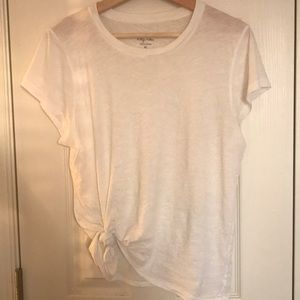 white j.crew tee - vintage cotton collection